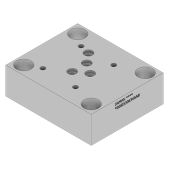 Aluminum Valve Adaptor - AD05DD063VAAB