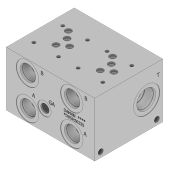 Aluminum Valve Manifold - AD05HS023S