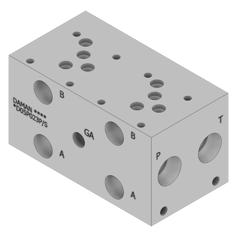 Aluminum Valve Manifold - AD05P023P/S