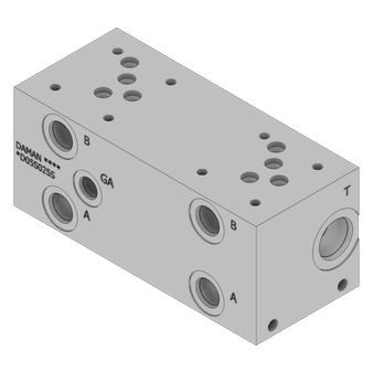 Aluminum Valve Manifold - AD05S025S