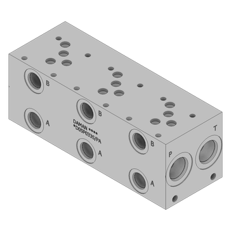 Aluminum Valve Manifold - AD05P033S/PA