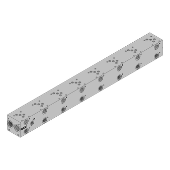 Aluminum Valve Manifold - AD05P085S/S