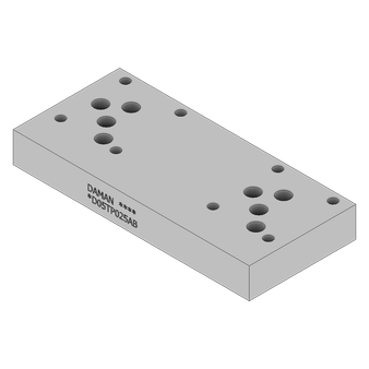 Aluminum Tapping Plate - AD05TP025AB
