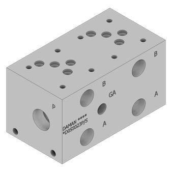 Aluminum Valve Manifold - AD05S023P/S