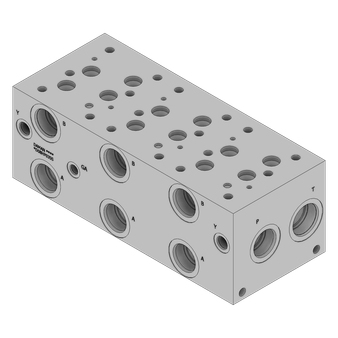 Aluminum Valve Manifold - AD08HP035S