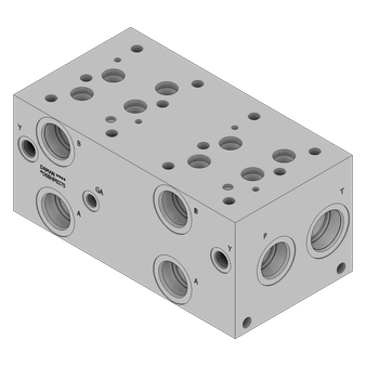 Aluminum Valve Manifold - AD08HP027S