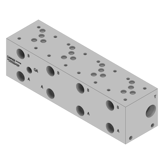 Aluminum Valve Manifold - AD05S043P