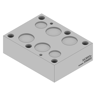 Aluminum Cover Plate - AD08CPS