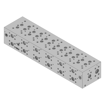 Aluminum Valve Manifold - AD08HP065F