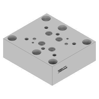 Aluminum Valve Adaptor - AD08D10VAAB