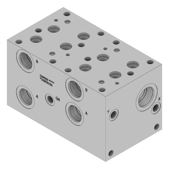 Aluminum Valve Manifold - AD08S025S