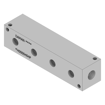 Aluminum Header Block - AH0000404P