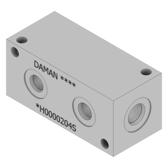 Aluminum Header Block - AH0000204S
