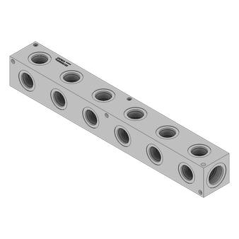 Aluminum Header Block - AH0900616S
