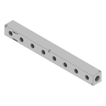 Aluminum Header Block - AH0000812P