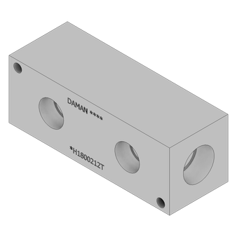 Aluminum Header Block - AH1800212T