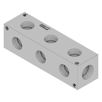 Aluminum Header Block - AH0900320P