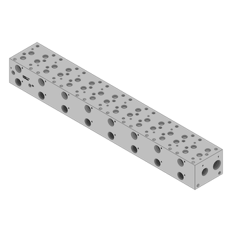 Aluminum Valve Manifold - AD08P085P