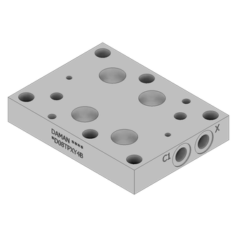 Aluminum Tapping Plate - AD08TPXY4B