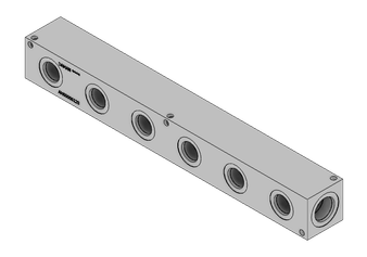 Aluminum Header Block - AH0000612S