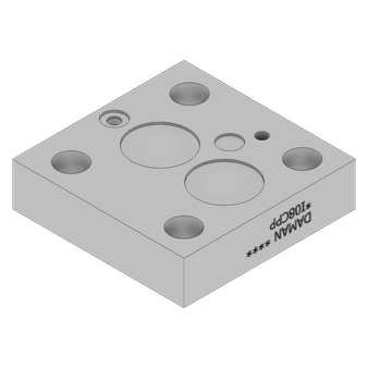 Aluminum Cover Plate - AI08CPP