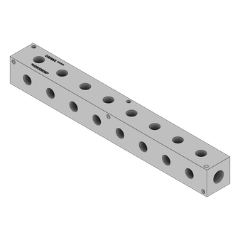 Aluminum Header Block - AH0900806P