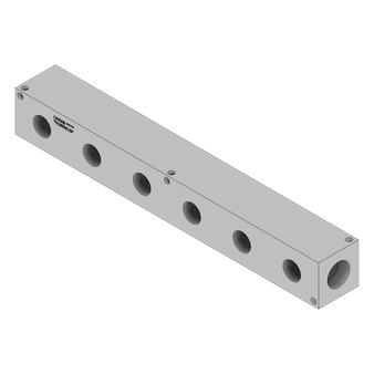 Aluminum Header Block - AH1800616P