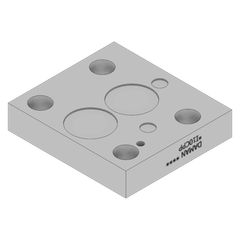 Aluminum Cover Plate - AI10CPP