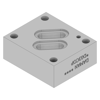 Ductile Crossover Cover Plate - DD03COP