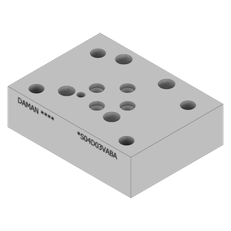 Aluminum Valve Adaptor - AS04D03VABA