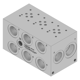 Ductile Valve Manifold - DD03HP032S/PA
