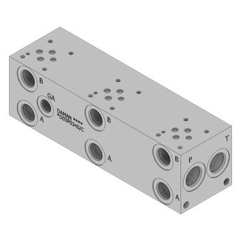 Ductile Valve Manifold - DD03P034S/C