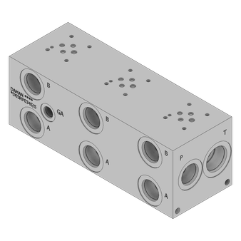 Ductile Valve Manifold - DD03HP034S/S