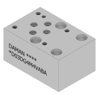 Ductile Valve Adaptor - DD03DG4M4VABA
