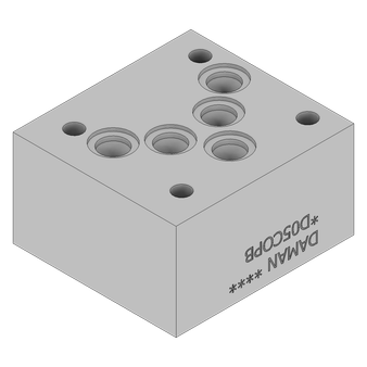 Ductile Crossover Cover Plate - DD05COPB