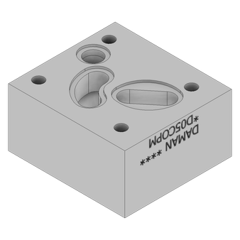 Ductile Crossover Cover Plate - DD05COPM