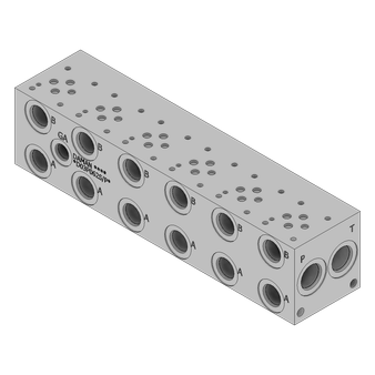 Ductile Valve Manifold - DD03P052S/PA