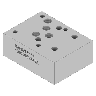 Ductile Valve Adaptor - DD05D03VAABA