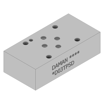 Ductile Tapping Plate - DD03TPSD