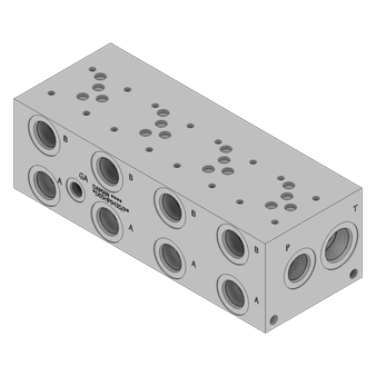 Ductile Valve Manifold - DD05HP043S/PA