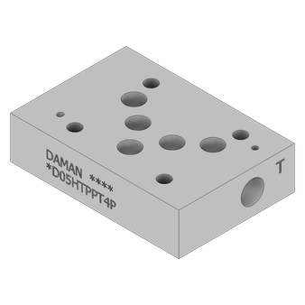 Ductile Tapping Plate - DD05HTPPT4P