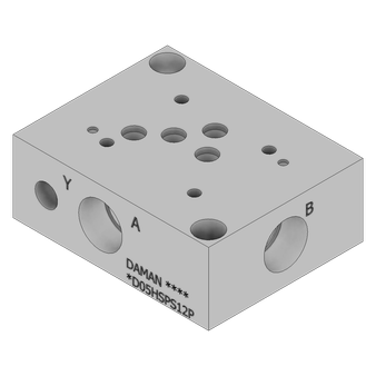 Ductile Valve Subplate - DD05HSPS12P
