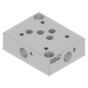 Ductile Valve Subplate - DD05SPS6P