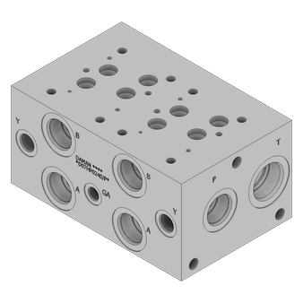 Ductile Valve Manifold - DD07HP024S/PA