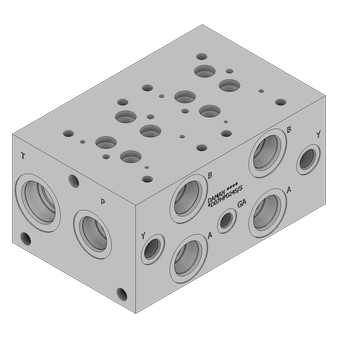 Ductile Valve Manifold - DD07HP024S/S
