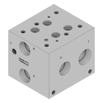 Ductile Valve Manifold - DD08HP015P