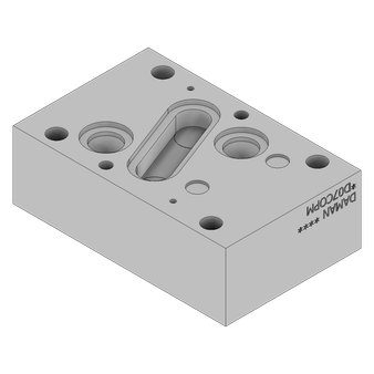 Ductile Crossover Cover Plate - DD07COPM