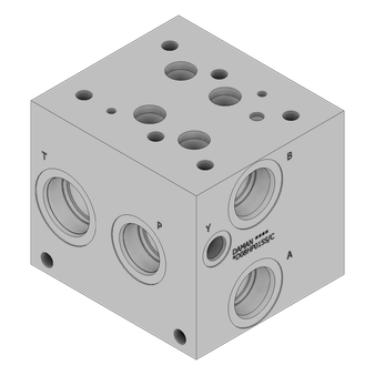 Ductile Valve Manifold - DD08HP015S/C