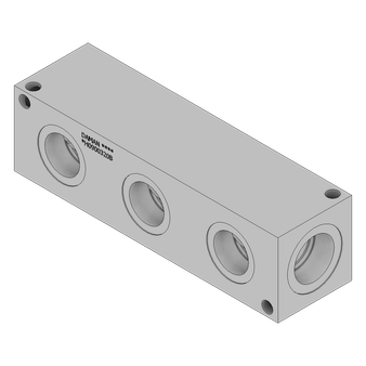 Ductile Header Block - DH0900320B