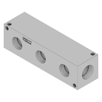 Ductile Header Block - DH1800320P
